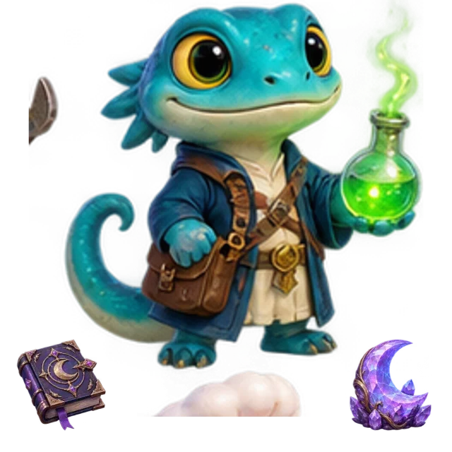 Arcane Alembic original cartoon hero