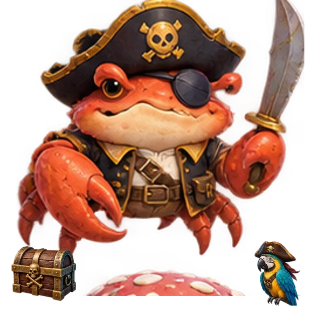 Captain’s Moonwake original cartoon hero