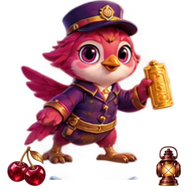 Cherry Night Express original cartoon hero