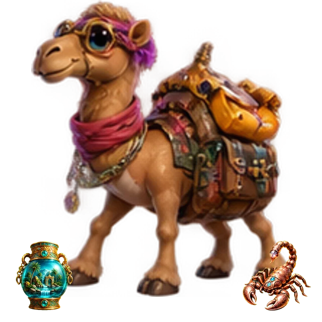 Desert Mirage original cartoon hero