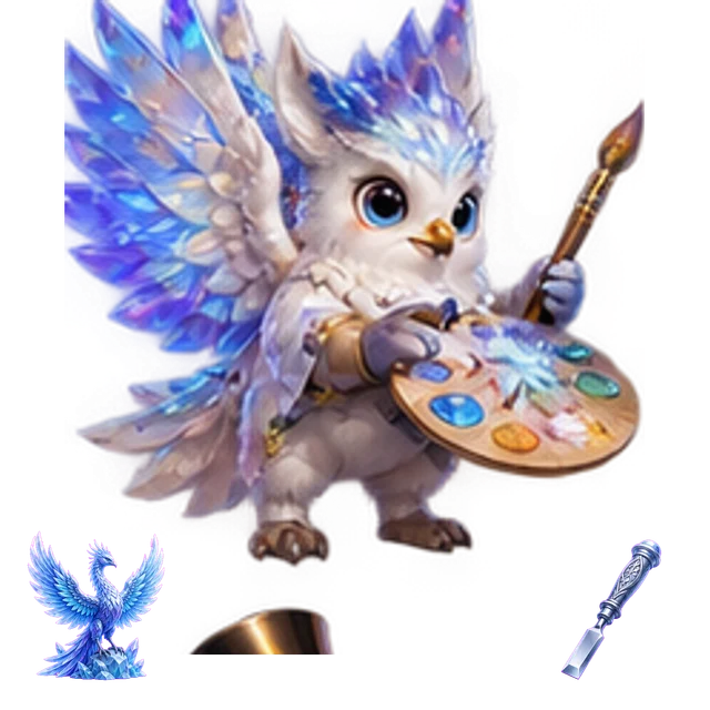 Frostwing Crystal Studio original cartoon hero