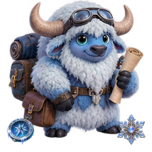 Glacier Courier: Polar Lights original cartoon hero