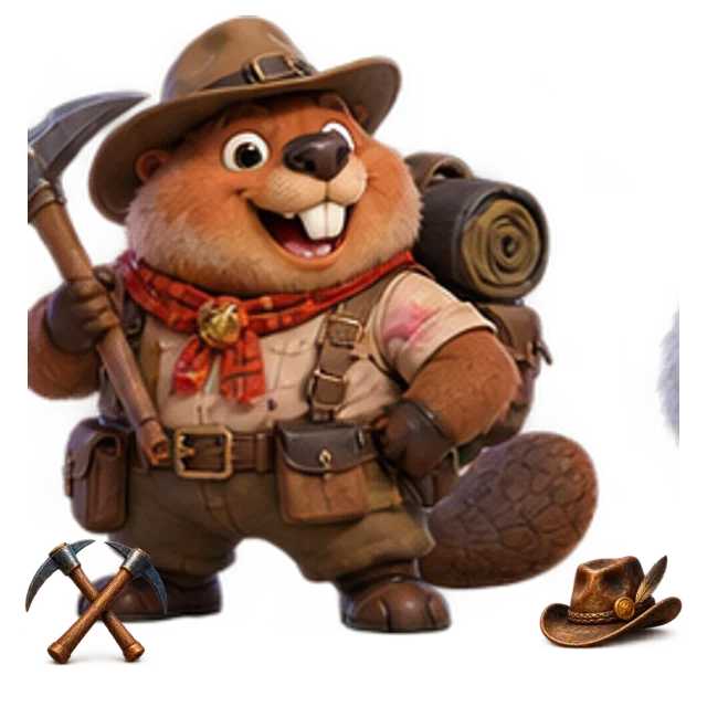 Gold Rush: Dynamite Creek original cartoon hero