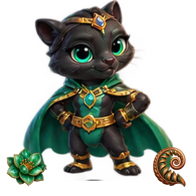 Jade Panther original cartoon hero