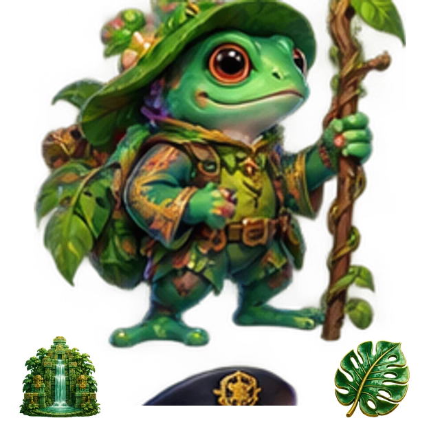Jade Rainforest original cartoon hero