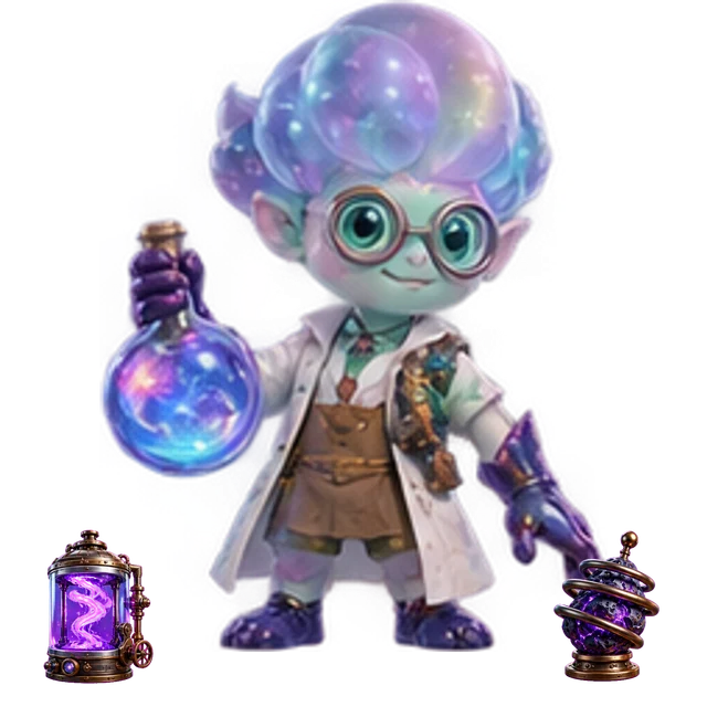 Nebula Mist Laboratory original cartoon hero