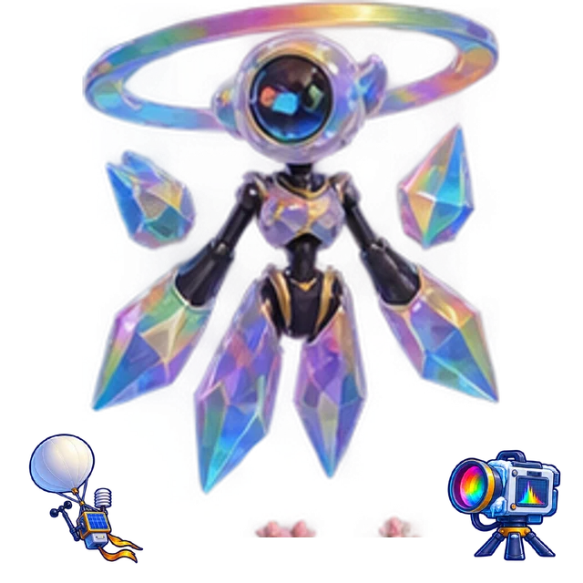 Prism Halo Station original cartoon hero