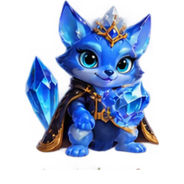 Sapphire Rush original cartoon hero