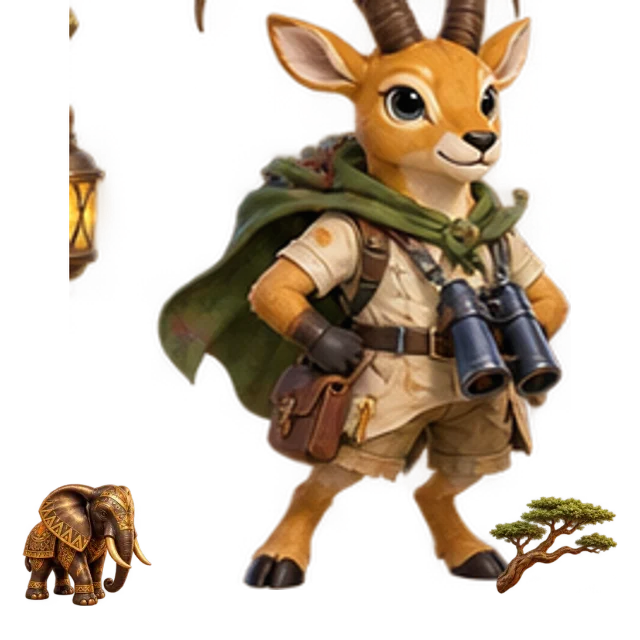 Savannah Crown original cartoon hero