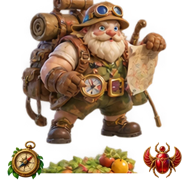 Treasure Expedition original cartoon hero