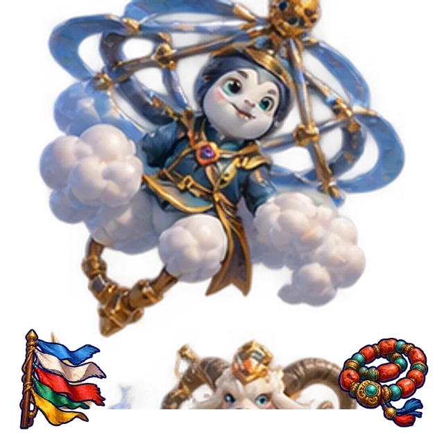 Turning Sky Wheels original cartoon hero