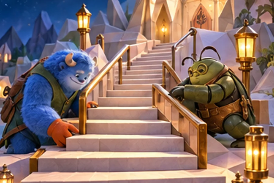 Brio and Moss build wide steps and oversized handles