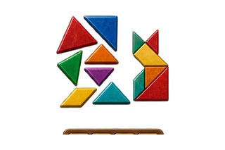 Astral Tangram gameplay objects