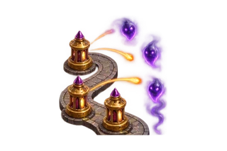 Lantern Towers gameplay objects