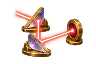 Mirror Laser Lab gameplay objects