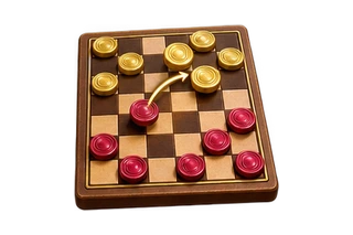 Moon Checkers gameplay objects