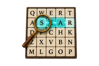 Rune Word Hunt gameplay objects